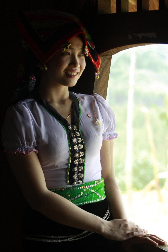 Une femme de l'ethnie Thai 
