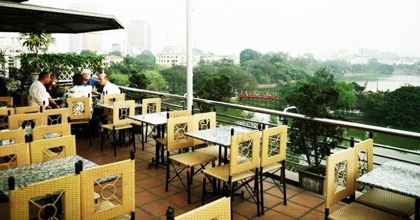 City View Cafe - restaurant avec vue sur le lac Hoan Kiem à Hanoi